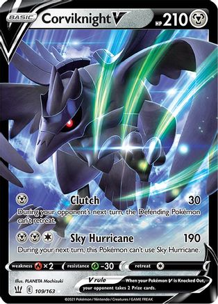 Corviknight V 109/163/163 - Ultra Rare - Holofoil