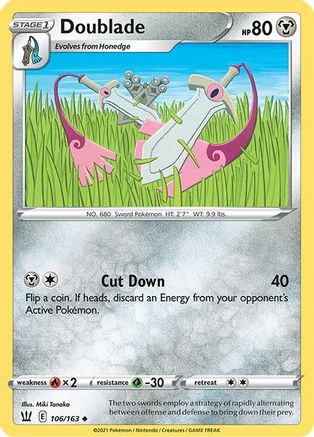 Doublade 106/163/163 - Uncommon