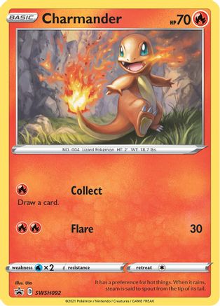 Charmander SWSH092/307 - Promo - Holofoil