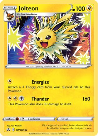 Jolteon SWSH094/307 - Promo - Holofoil