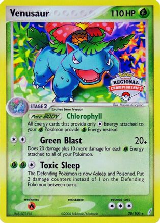 Venusaur 028/100 - Promo