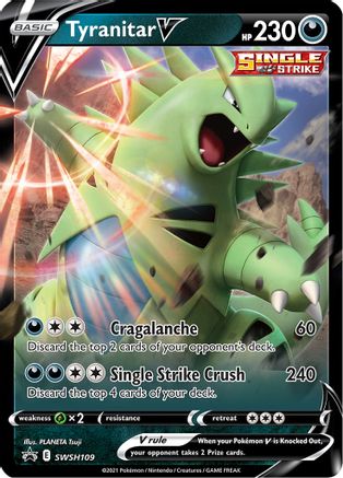 Tyranitar V SWSH109/307 - Promo - Holofoil