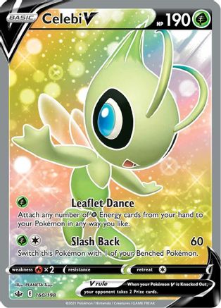Celebi V (Full Art) 160/198/198 - Ultra Rare - Holofoil