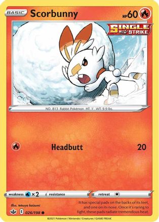 Scorbunny 026/198/198 - Common