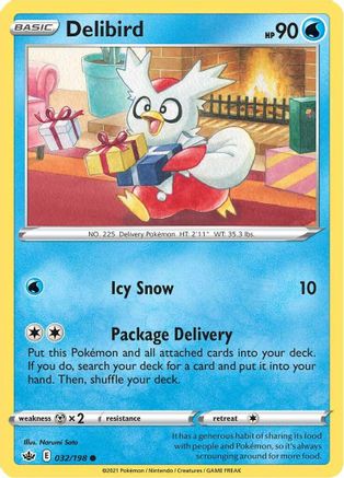 Delibird 032/198/198 - Common