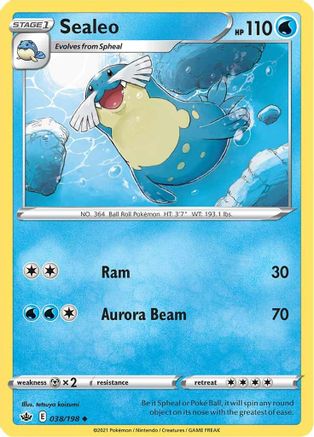 Sealeo 038/198/198 - Uncommon