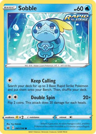 Sobble 041/198/198 - Common