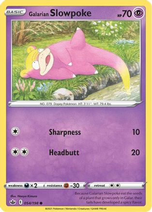 Galarian Slowpoke 054/198/198 - Common