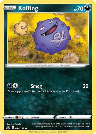 Koffing 094/198/198 - Common