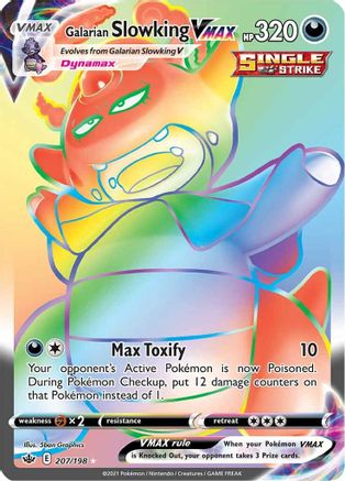 Galarian Slowking VMAX (Secret) 207/198/198 - Secret Rare - Holofoil