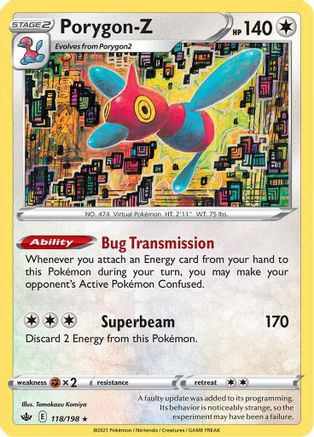 Porygon-Z 118/198/198 - Holo Rare - Holofoil