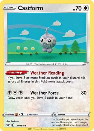 Castform 121/198/198 - Common