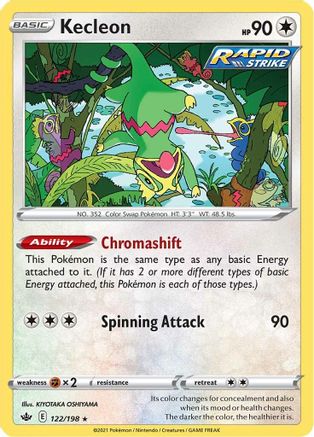 Kecleon 122/198/198 - Rare