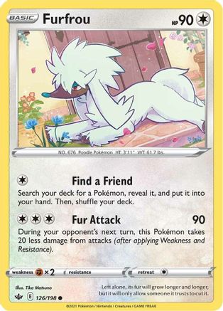 Furfrou 126/198/198 - Common