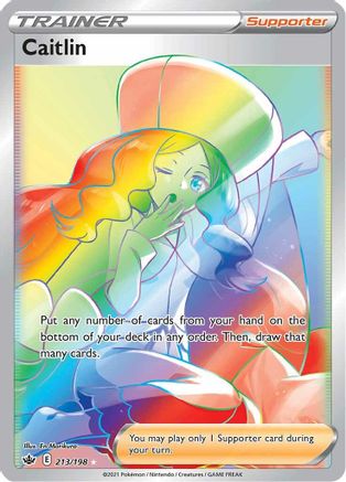 Caitlin (Secret) 213/198/198 - Secret Rare - Holofoil