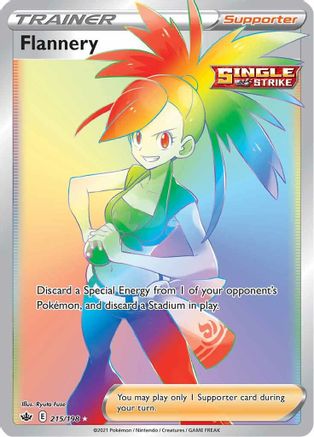 Flannery (Secret) 215/198/198 - Secret Rare - Holofoil