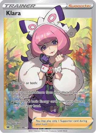 Klara (Full Art) 194/198/198 - Ultra Rare - Holofoil