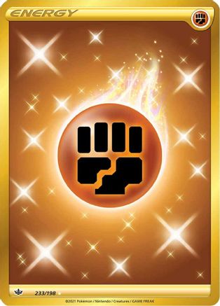 Fighting Energy (Secret) 233/198/198 - Secret Rare - Holofoil