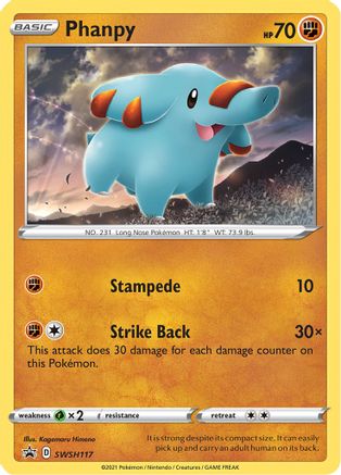 Phanpy SWSH117/307 - Promo - Holofoil