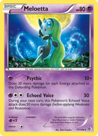 Meloetta 077/149 - Rare