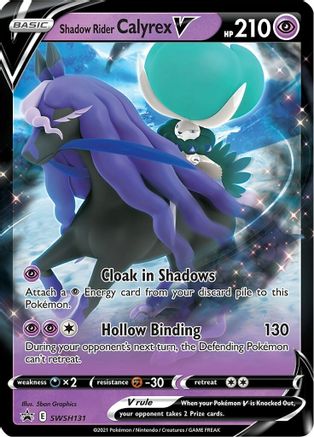 Shadow Rider Calyrex V SWSH131/307 - Promo - Holofoil