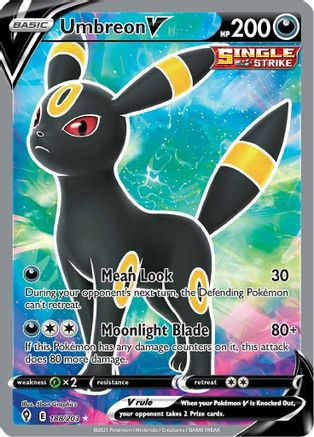 Umbreon V (Full Art) 188/203/203 - Ultra Rare - Holofoil