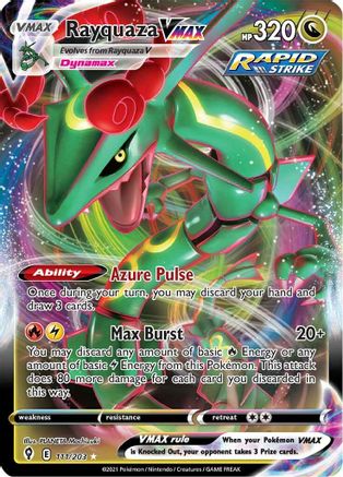 Rayquaza VMAX 111/203/203 - Ultra Rare - Holofoil