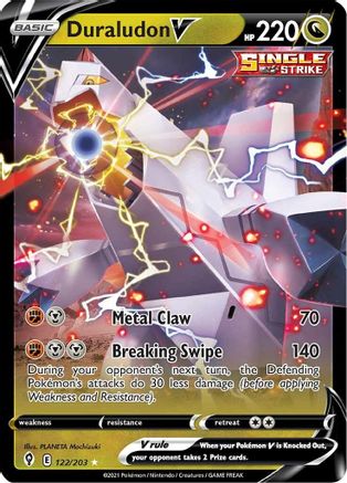 Duraludon V 122/203/203 - Ultra Rare - Holofoil