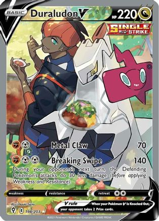 Duraludon V (Alternate Full Art) 198/203/203 - Ultra Rare - Holofoil