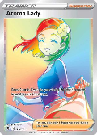 Aroma Lady (Secret) 221/203/203 - Secret Rare - Holofoil