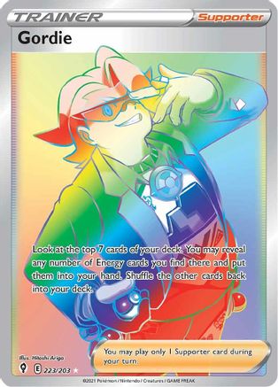 Gordie (Secret) 223/203/203 - Secret Rare - Holofoil