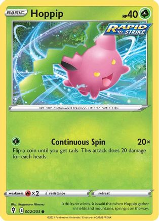 Hoppip 002/203/203 - Common