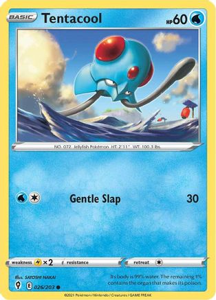 Tentacool 026/203/203 - Common