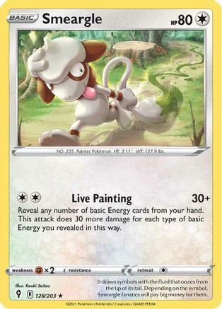 Smeargle 128/203/203 - Rare