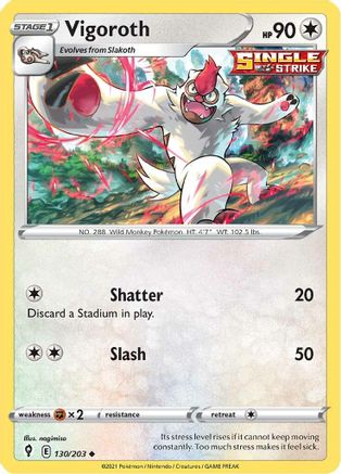 Vigoroth 130/203/203 - Uncommon
