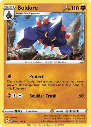 Boldore 087/203/203 - Uncommon