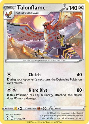 Talonflame 140/203/203 - Rare