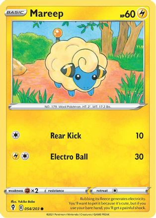 Mareep 054/203/203 - Common