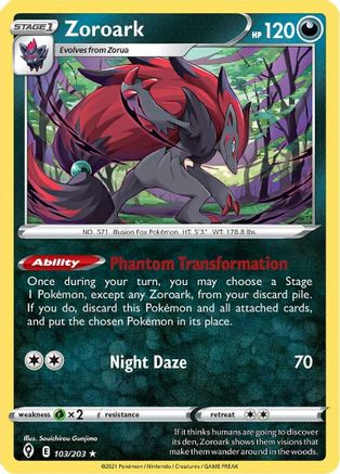 Zoroark 103/203/203 - Holo Rare - Holofoil