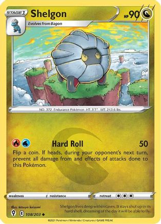 Shelgon 108/203/203 - Uncommon