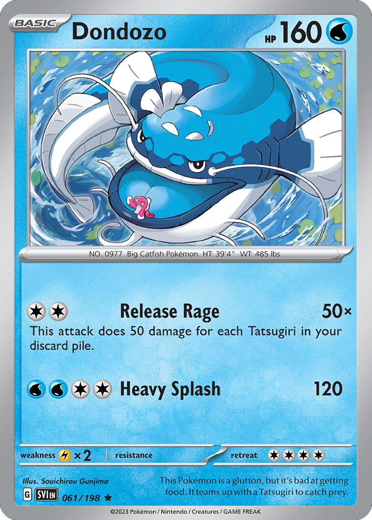 Dondozo 061/198 - Rare - Holofoil