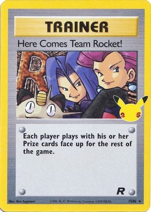 Here Comes Team Rocket! 015/82 - Classic Collection - Holofoil