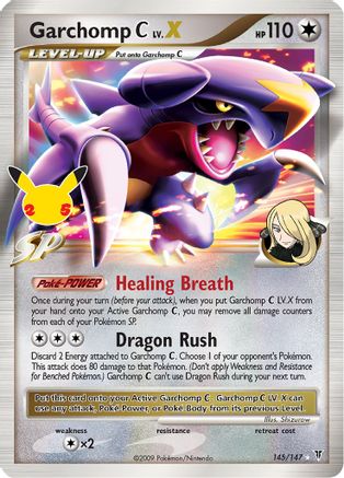 Garchomp C LV.X 145/147/25 - Classic Collection - Holofoil