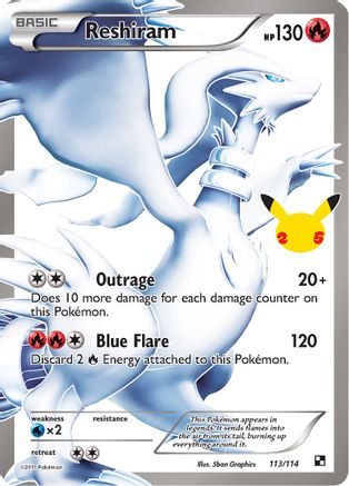 Reshiram 113/114/25 - Classic Collection - Holofoil