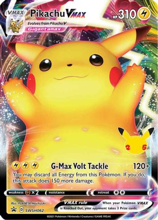 Pikachu VMAX SWSH062/307 - Promo - Holofoil