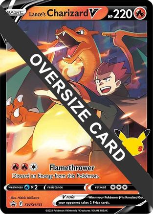 Lance's Charizard V SWSH133 - Promo - Holofoil