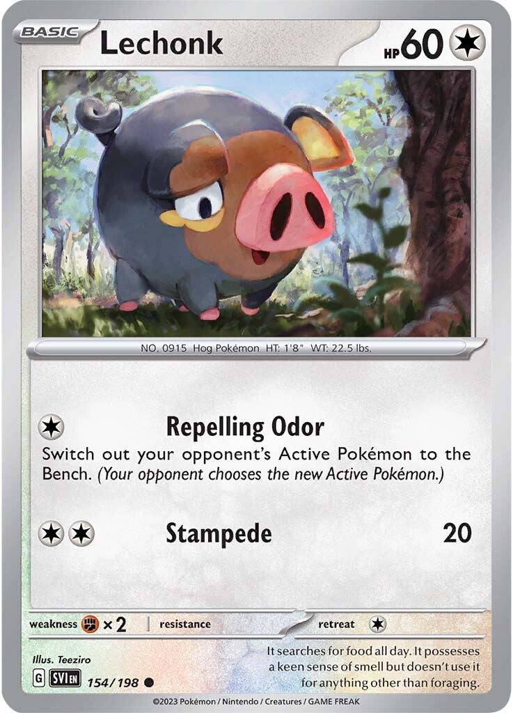 Lechonk 154/198 - Common