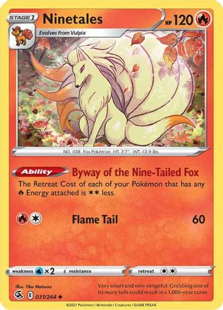 Ninetales (31) 031/264/264 - Uncommon