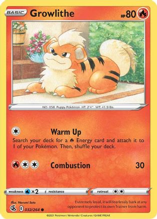 Growlithe 032/264/264 - Common