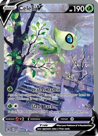 Celebi V (Alternate Full Art) 245/264/264 - Ultra Rare - Holofoil